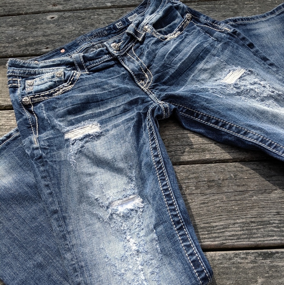 Miss Me signature boot jeans